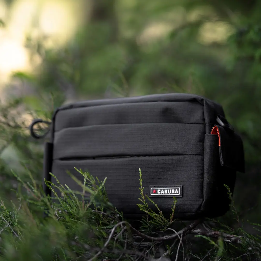 Caruba Compex 100 Schoudertas - 2 Lenzen - Zwart