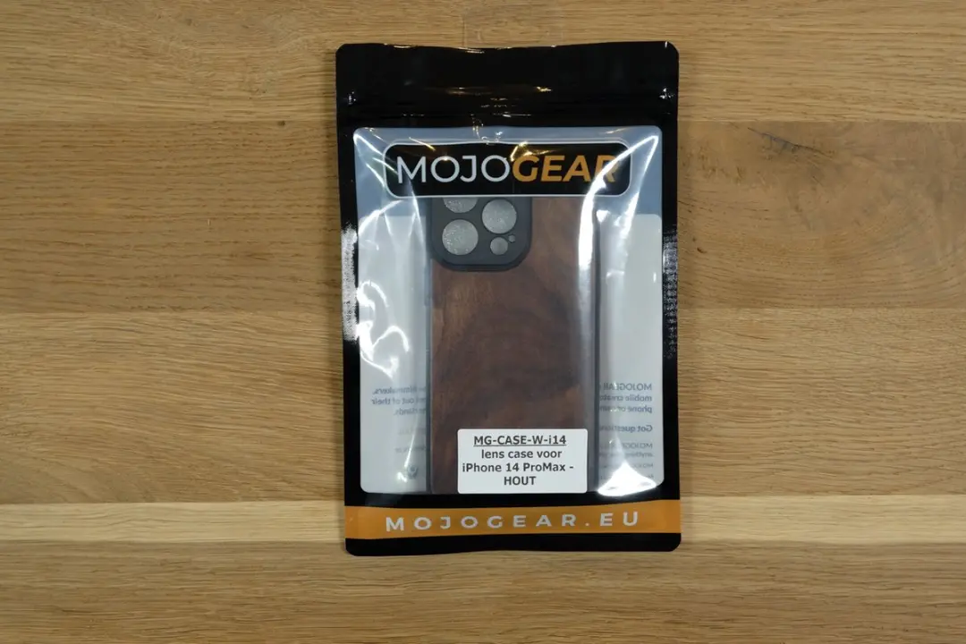 MOJOGEAR 17mm Lenscase iPhone 14 Pro Max - Hout - afbeelding 6 van 6