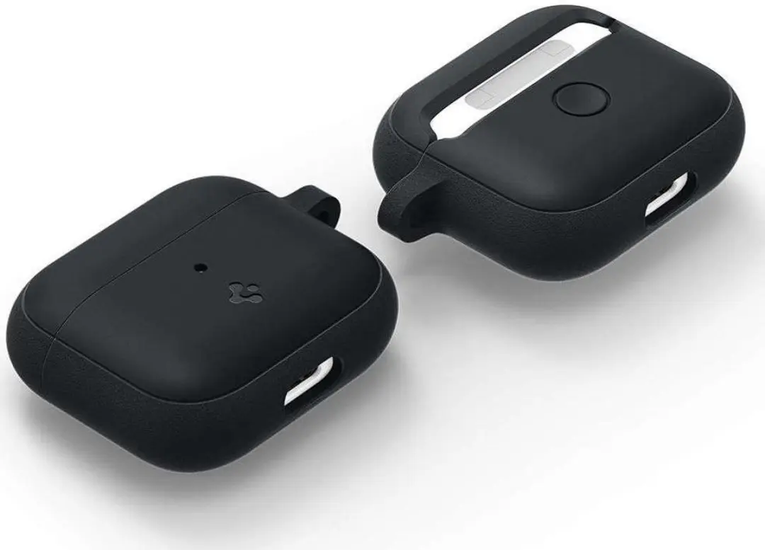 Spigen Silicone Fit Apple AirPods 3 Hoesje - ASD01984 - Zwart