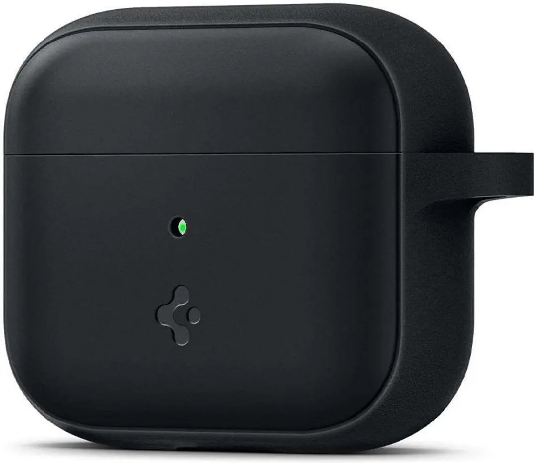 Spigen Silicone Fit Apple AirPods 3 Hoesje - ASD01984 - Zwart