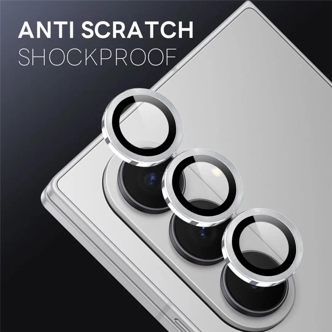 NORTHJO Galaxy Z Fold 8 Ultra Camera Lens Protector - Zilver - 8721389807333