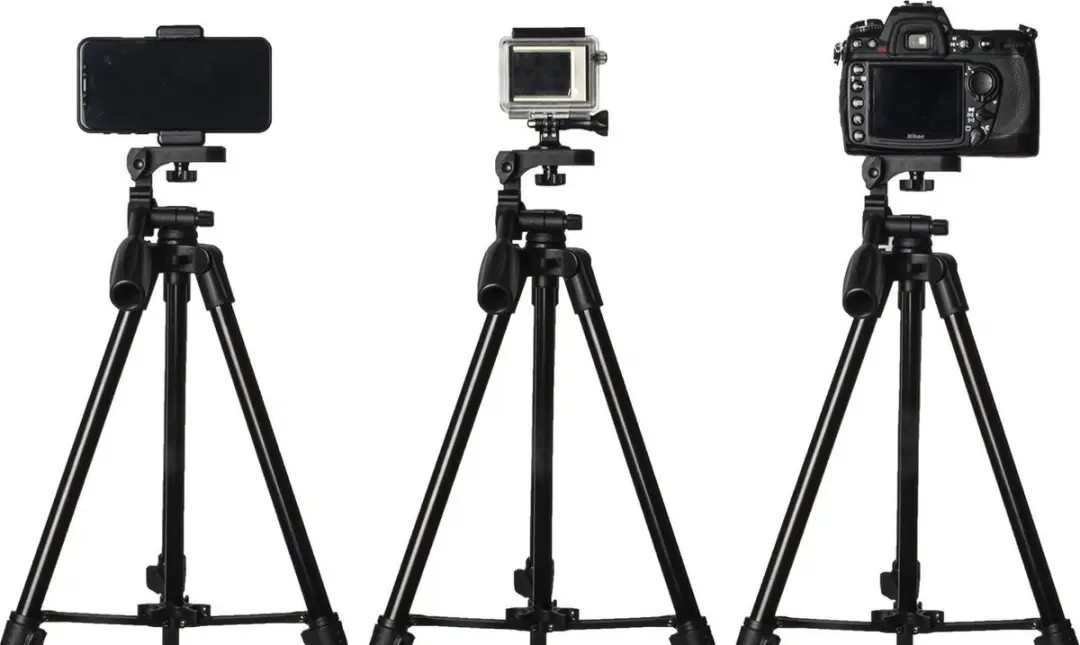 Celly Professional Tripod BK - 3 Secties - Smartphone/Actioncam - Zwart