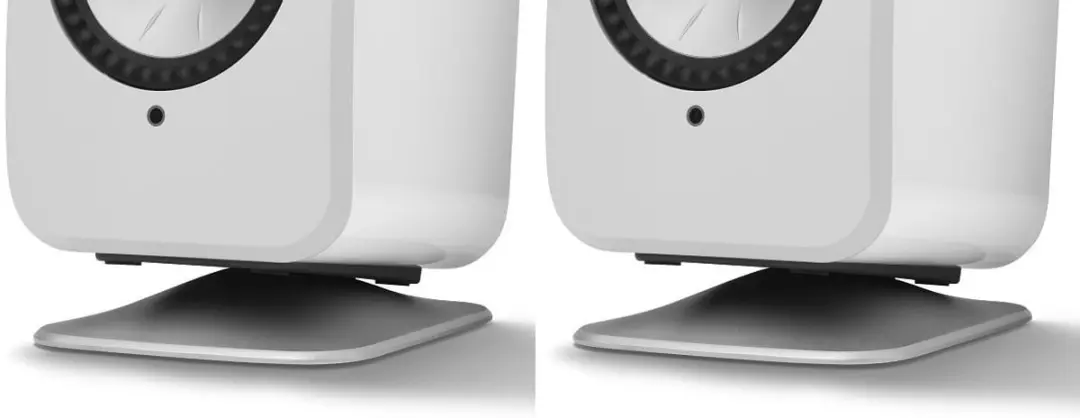 KEF P1 Desk Pad - Zilver (per paar) - afbeelding 6 van 6