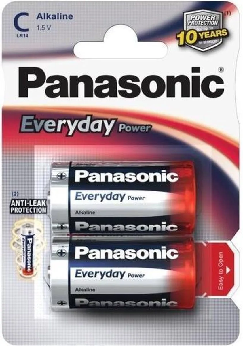 Panasonic LR14 C Batterijen