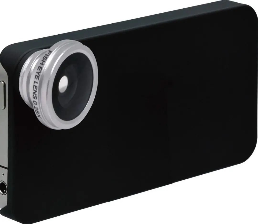 Rollei 0.28x Fisheye, Fisheye Lens for iPhone 5, Zilver