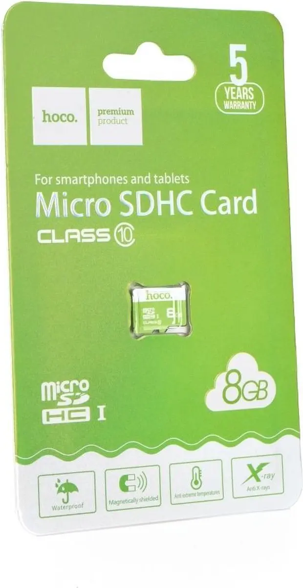 Hoco TF HCMSD8GD Micro-SD Geheugenkaart 8GB
