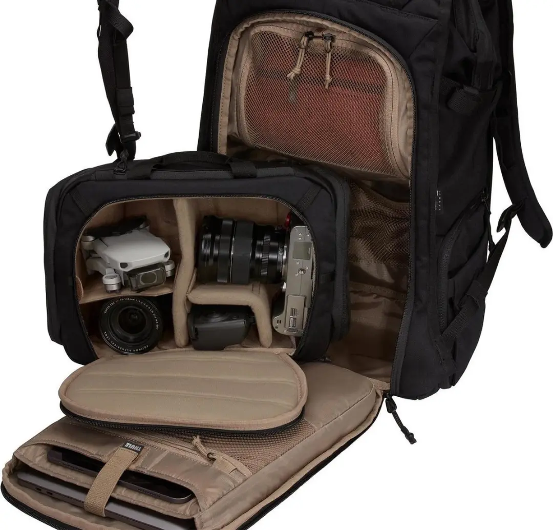 Thule Covert Rugtas 24L 3203906 - Spiegelreflexcamera - 3 Lenzen - Zwart - afbeelding 4 van 6
