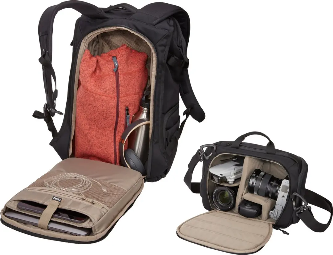 Thule Covert Rugtas 24L 3203906 - Spiegelreflexcamera - 3 Lenzen - Zwart - afbeelding 2 van 6