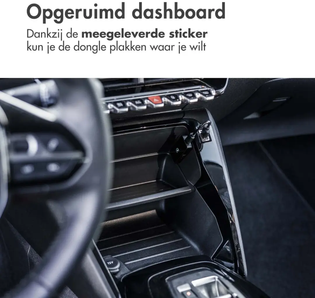 Imoshion 2-in-1 Car Dongle - Apple CarPlay & Android Auto