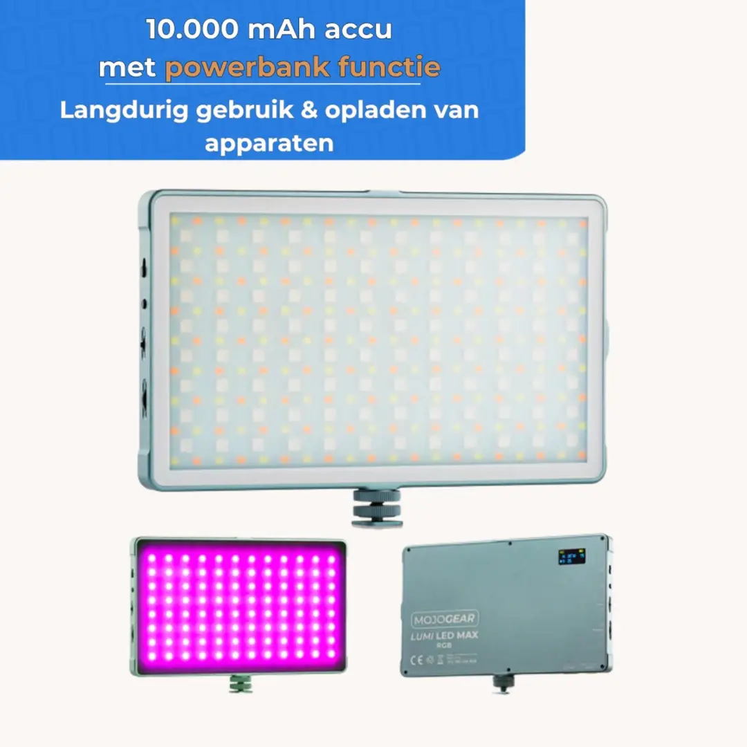 MOJOGEAR Lumi RGB LED-lamp MG-L06-RGB - 18.5W - 276 LED - Grijs