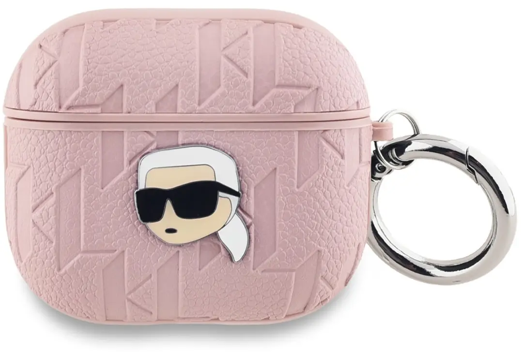 Karl Lagerfeld KLA3PGKIPP Hoesje AirPods 3 - Roze