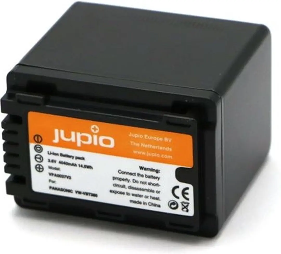 Jupio VW-VBT380 Accu 4040mAh - Panasonic Camcorder VPA0037V2