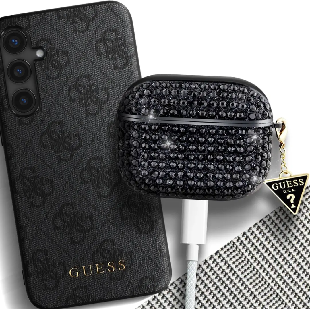 GUESS AirPods Case 3666339120627 - Zwart