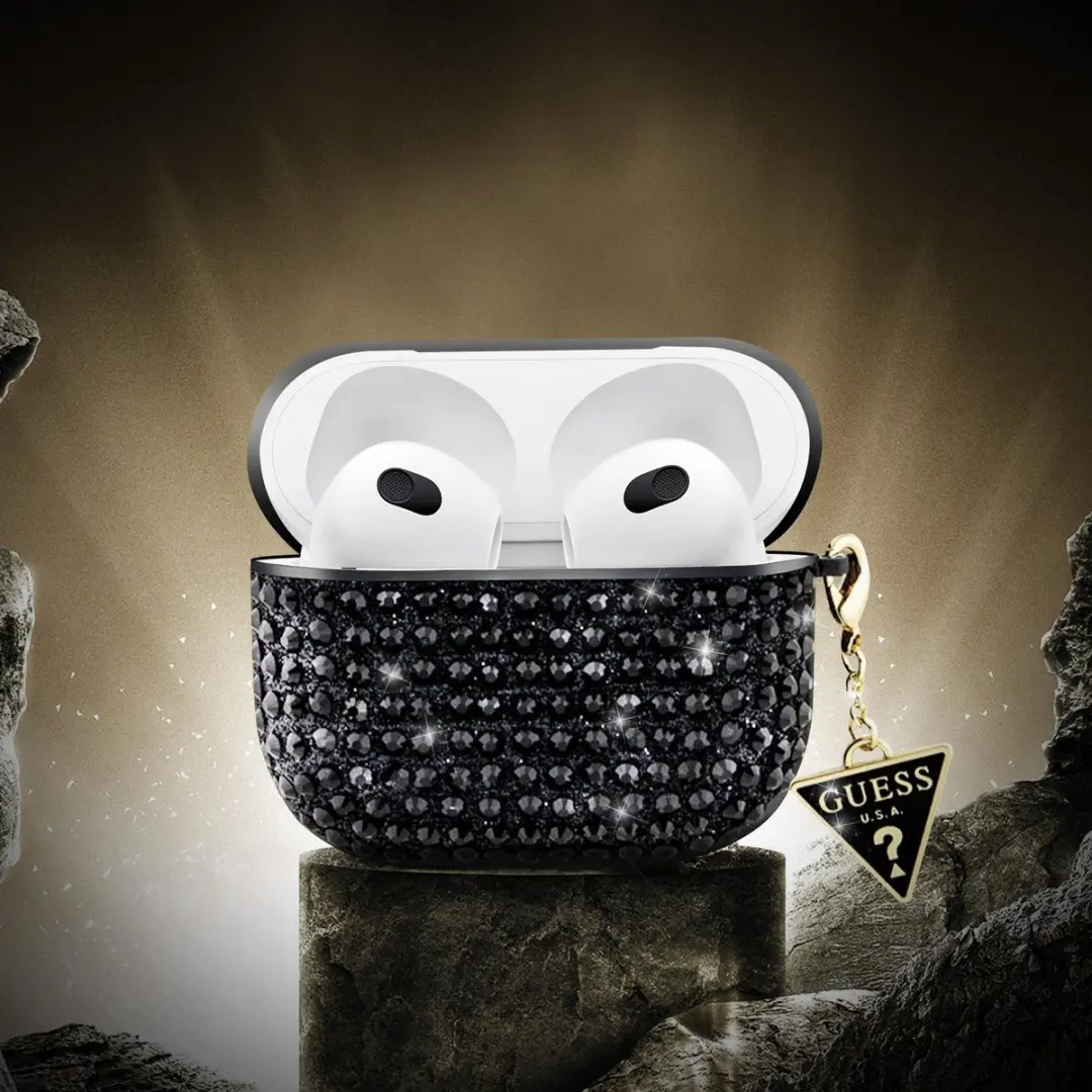 GUESS AirPods Case 3666339120627 - Zwart