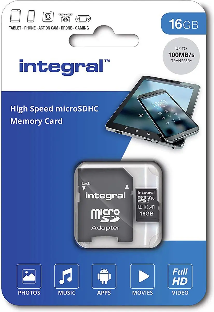 Integral INMSDH16G-100V10 Geheugenkaart 16GB