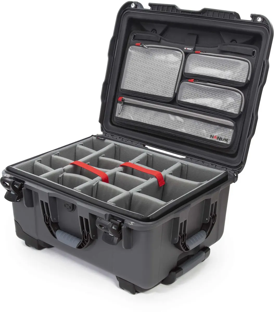 Nanuk 950 Pro Photo Kit Koffer - Graphite