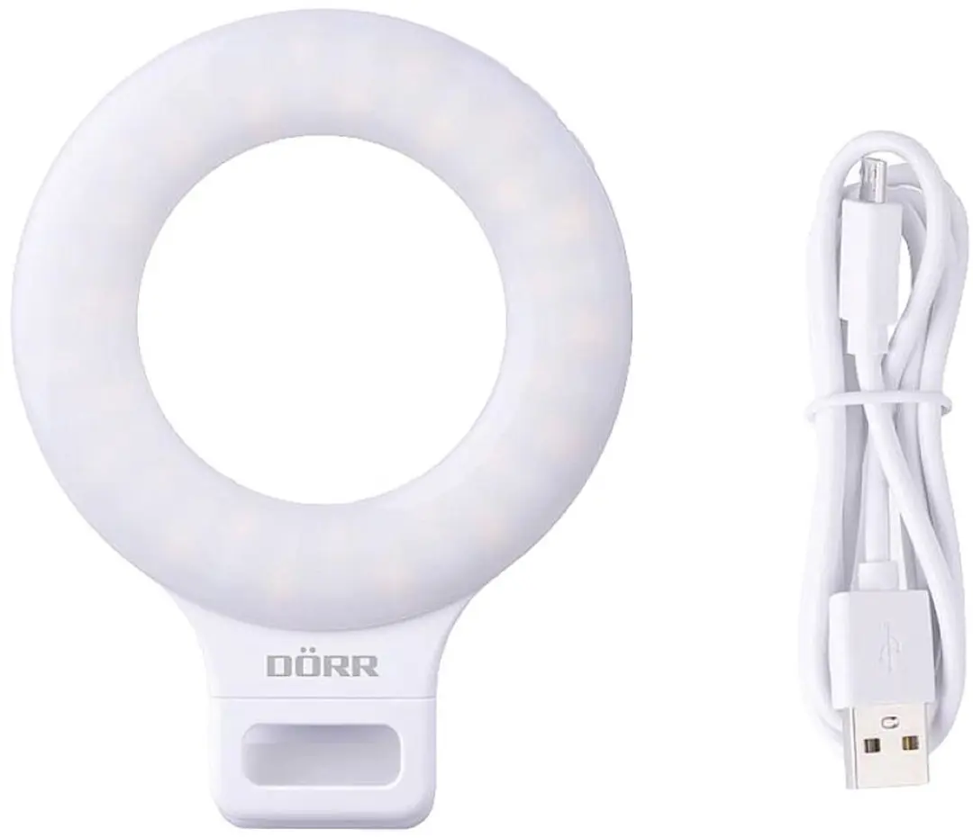 Dörr SLR-9 Smartphone LED Ringlicht - 9,5cm - 8500K - afbeelding 6 van 6