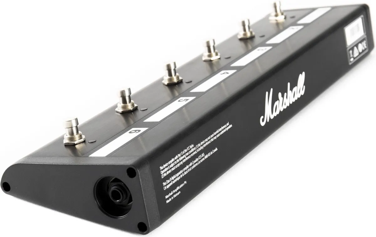 Marshall PEDL-91016 6-Way Latching Footswitch - Voetschakelaar