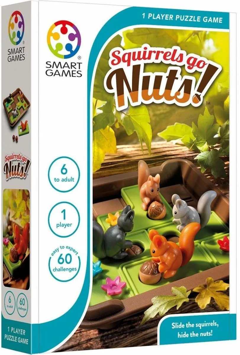 SmartGames Squirrels Go Nuts! SG 425