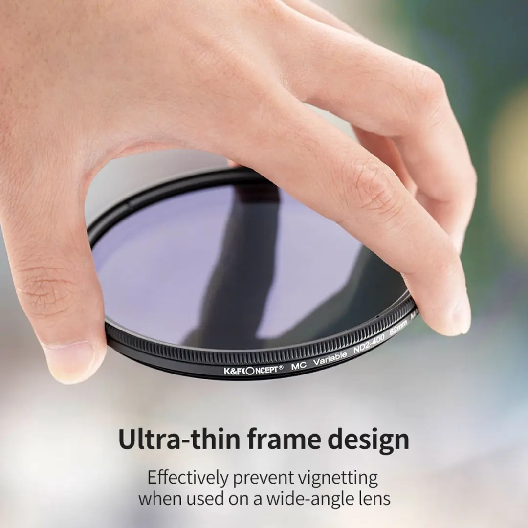 K&F Concept KF01.1399 Camerafilter 52mm - Variabel ND2-ND400