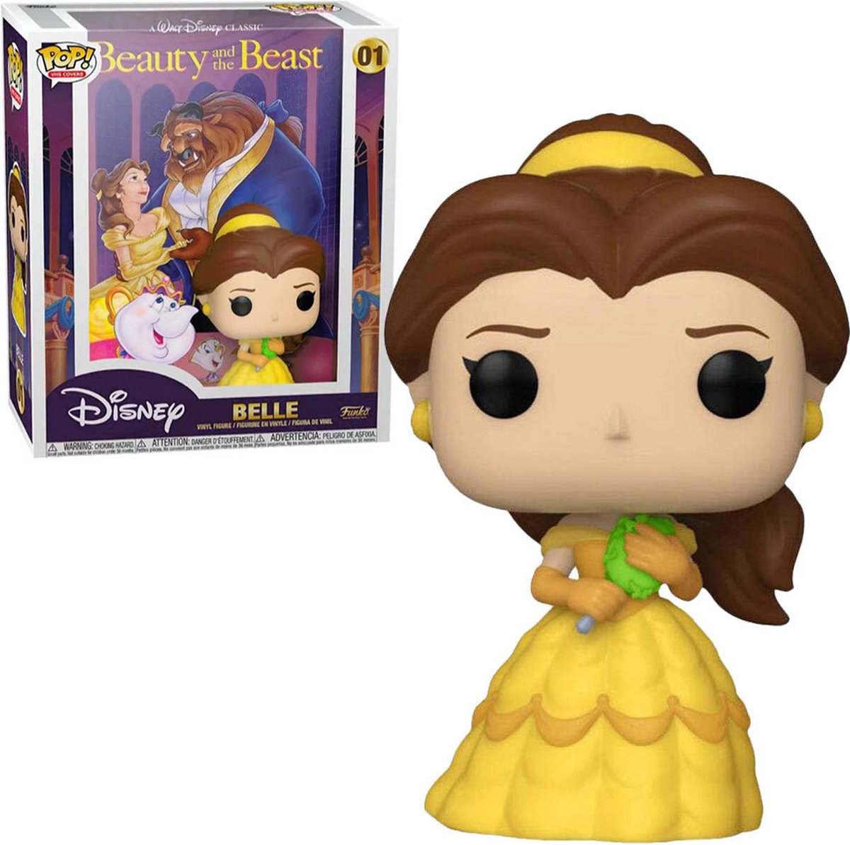 Funko Beauty & The Beast - POP! VHS Cover Belle 9 cm Verzamelfiguur - Multicolours