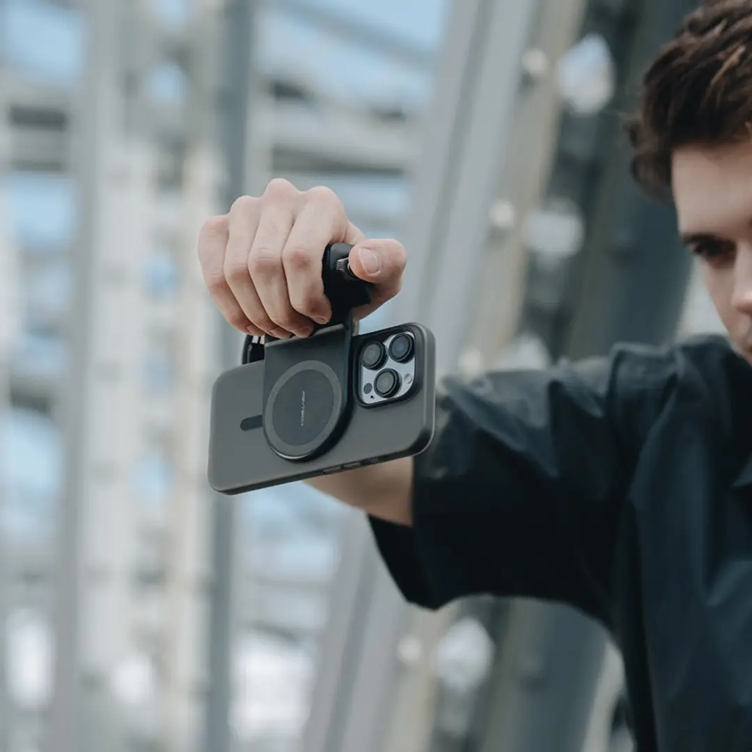 Pgytech MagCam Handygriff - Zwart