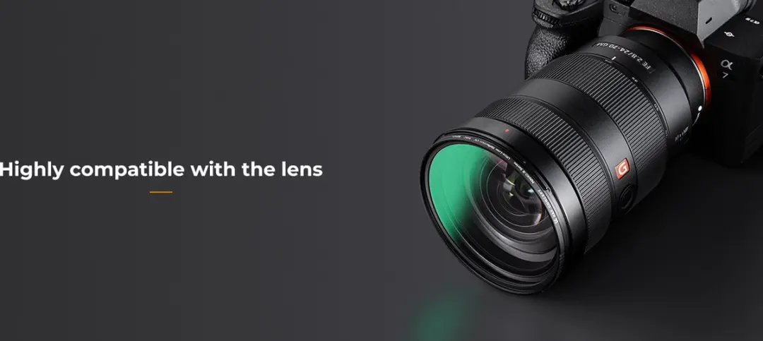 K&F Concept Nano-X MRC UV Filter 49mm - Zwart - afbeelding 6 van 6