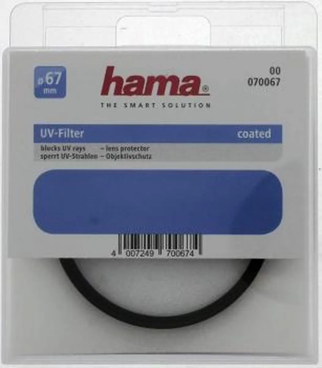 Hama UV 0-Haze Box M67 Camerafilter 67mm - Zwart - afbeelding 6 van 6