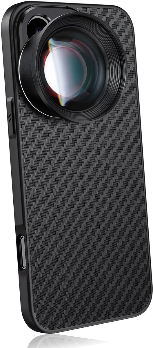 MOJOGEAR MG-CASE-C-i16Pro 17mm Lenscase - iPhone 16 Pro - Zwart