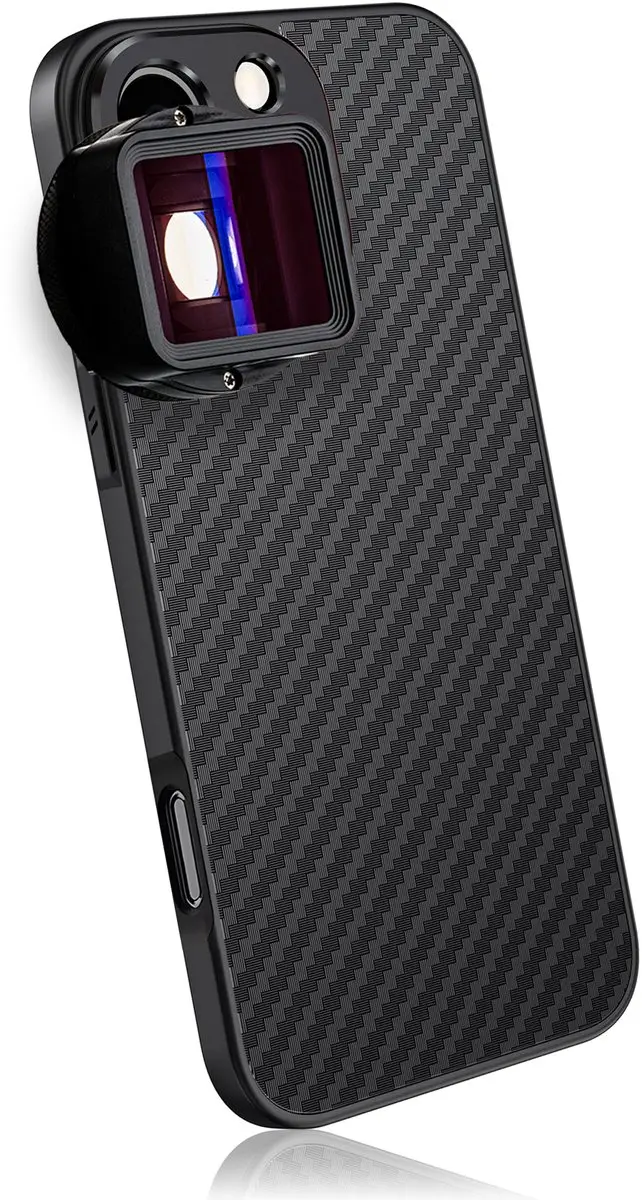 MOJOGEAR MG-CASE-C-i16Pro 17mm Lenscase - iPhone 16 Pro - Zwart