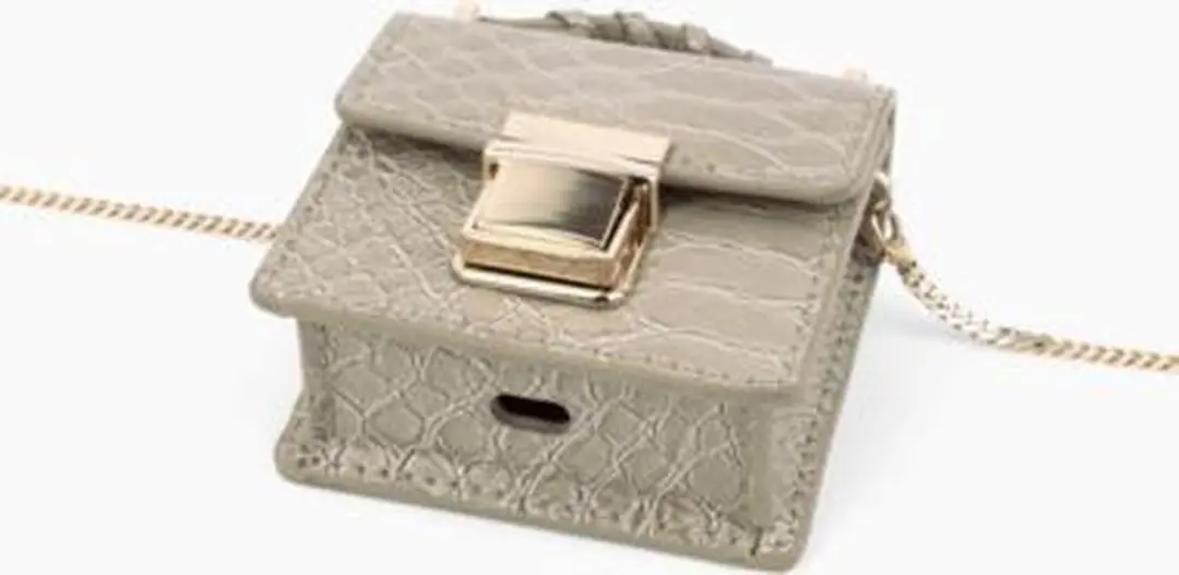 iDeal of Sweden Cleo Series Hoesje AirPods - Beige