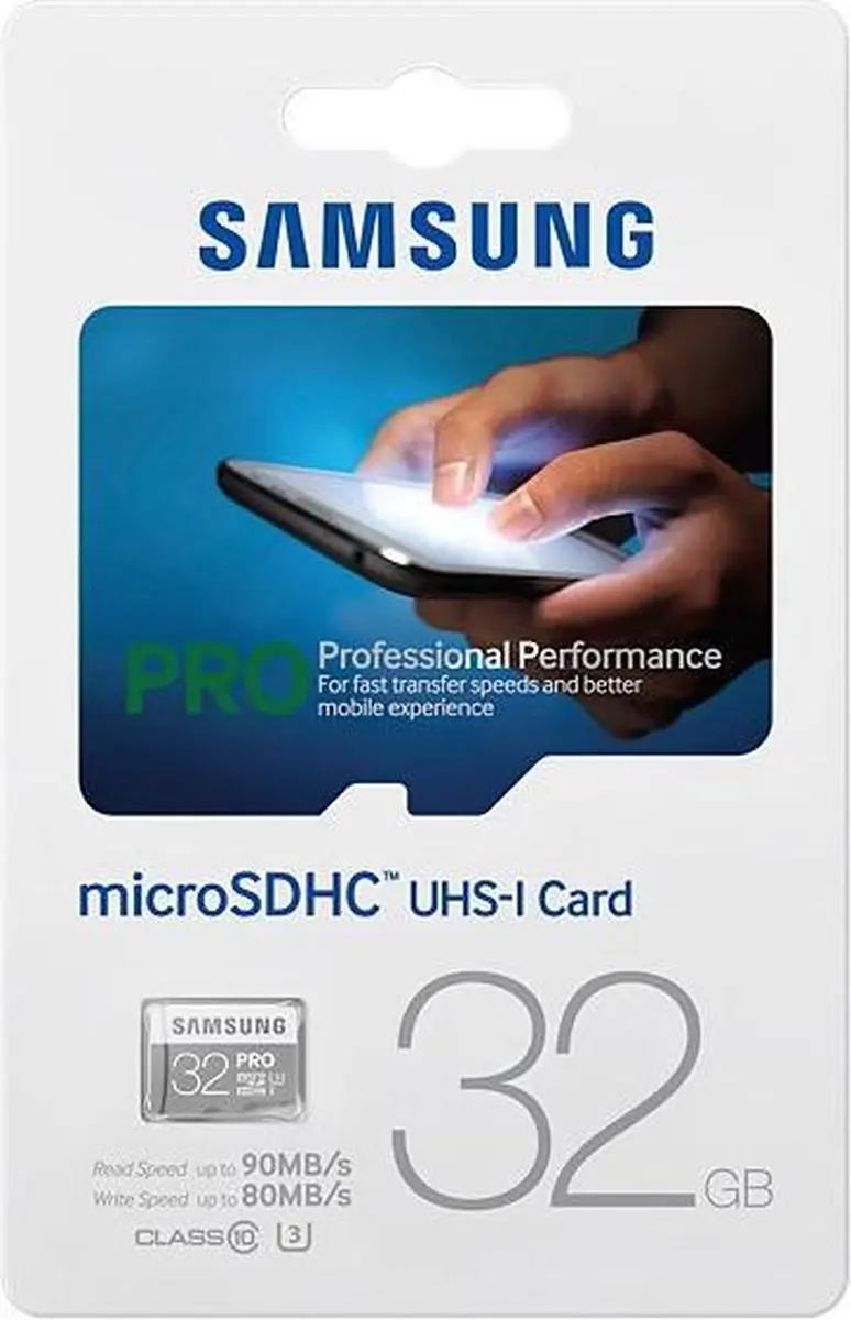 Samsung MB-MG32E/EU MicroSDHC Geheugenkaart 32GB