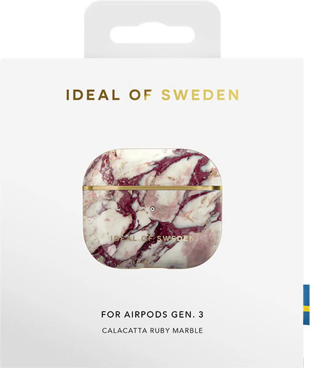 iDeal of Sweden AirPods 3 Hoesje - Calacatta Ruby Marble