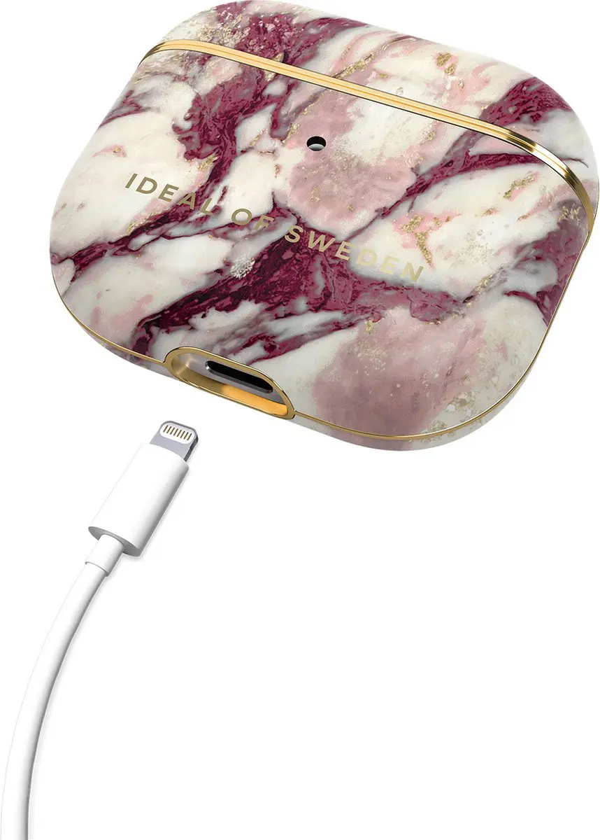 iDeal of Sweden AirPods 3 Hoesje - Calacatta Ruby Marble