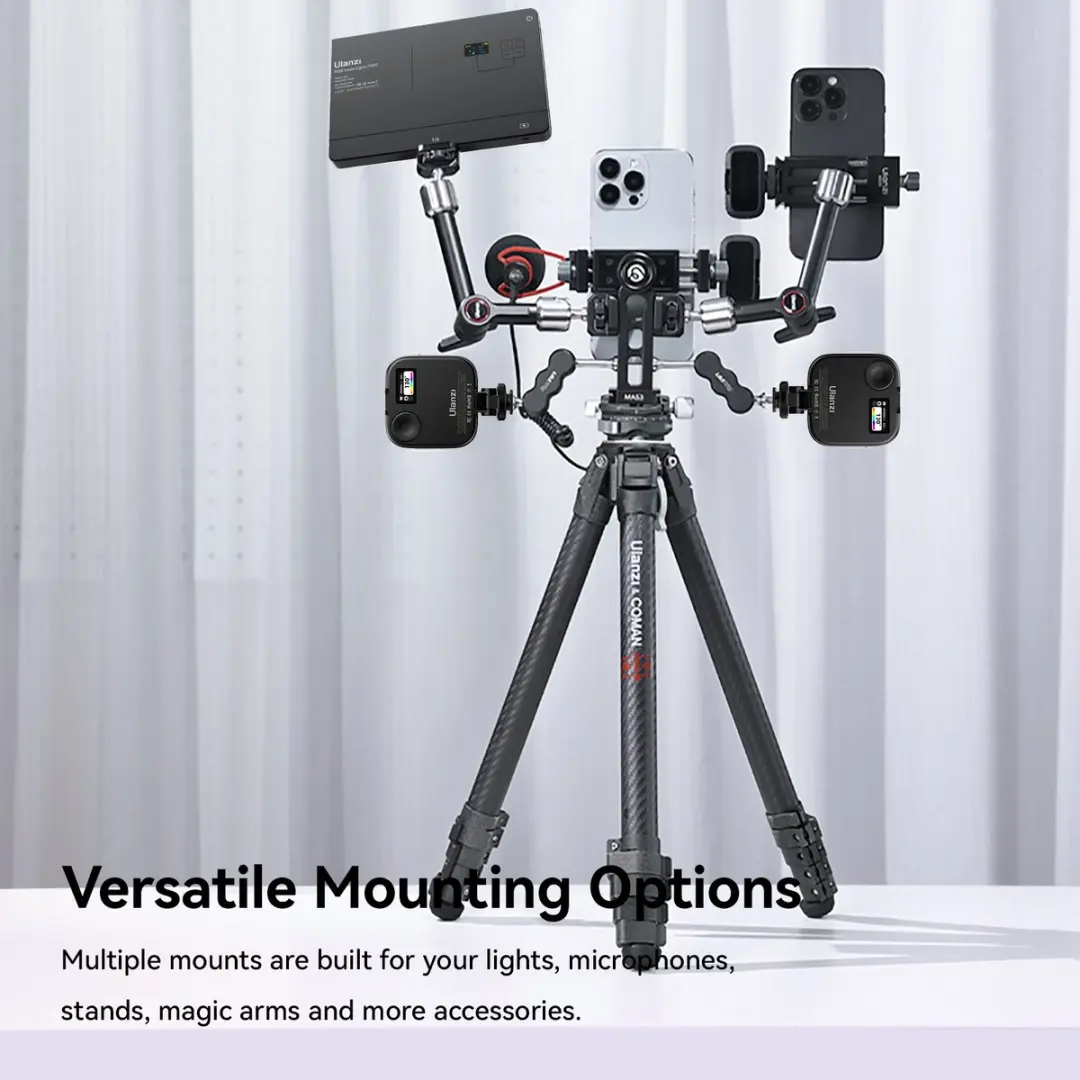 Ulanzi MA53 Draaibare Telefoonhouder - Metaal - Arca Swiss Mount
