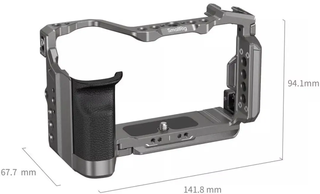 SmallRig 5198 HawkLock QR Cage Kit - Grijs