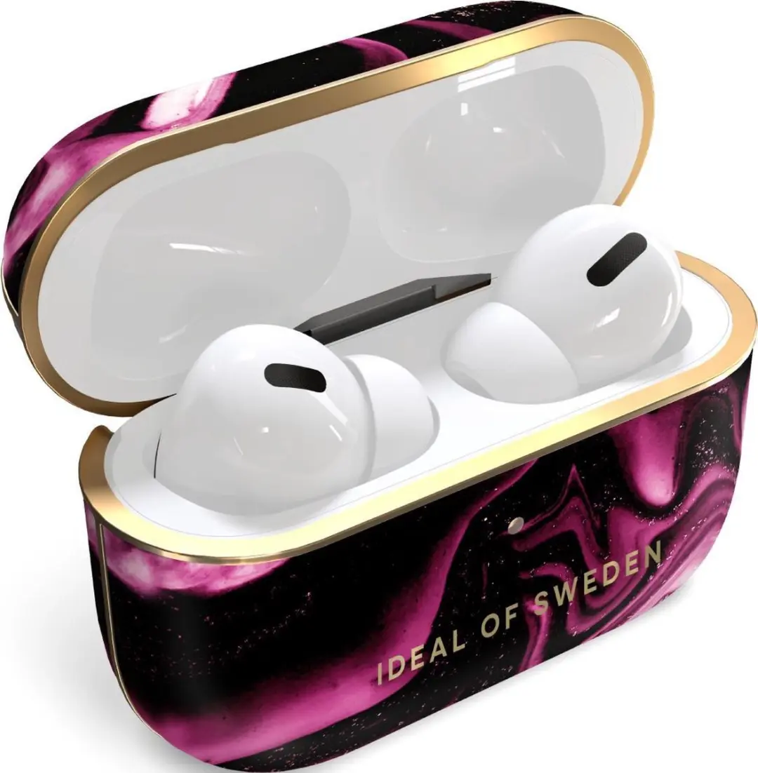 iDeal of Sweden AirPods Case Print Pro IDFAPCAW21-PRO-319 - Golden Ruby Marble - afbeelding 6 van 6