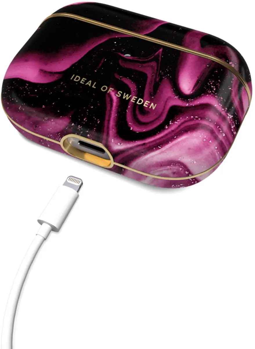 iDeal of Sweden AirPods Case Print Pro IDFAPCAW21-PRO-319 - Golden Ruby Marble
