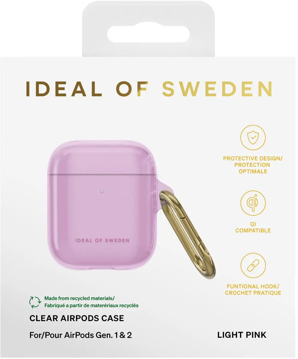 iDeal of Sweden Clear Case Apple AirPods 4 - Roze