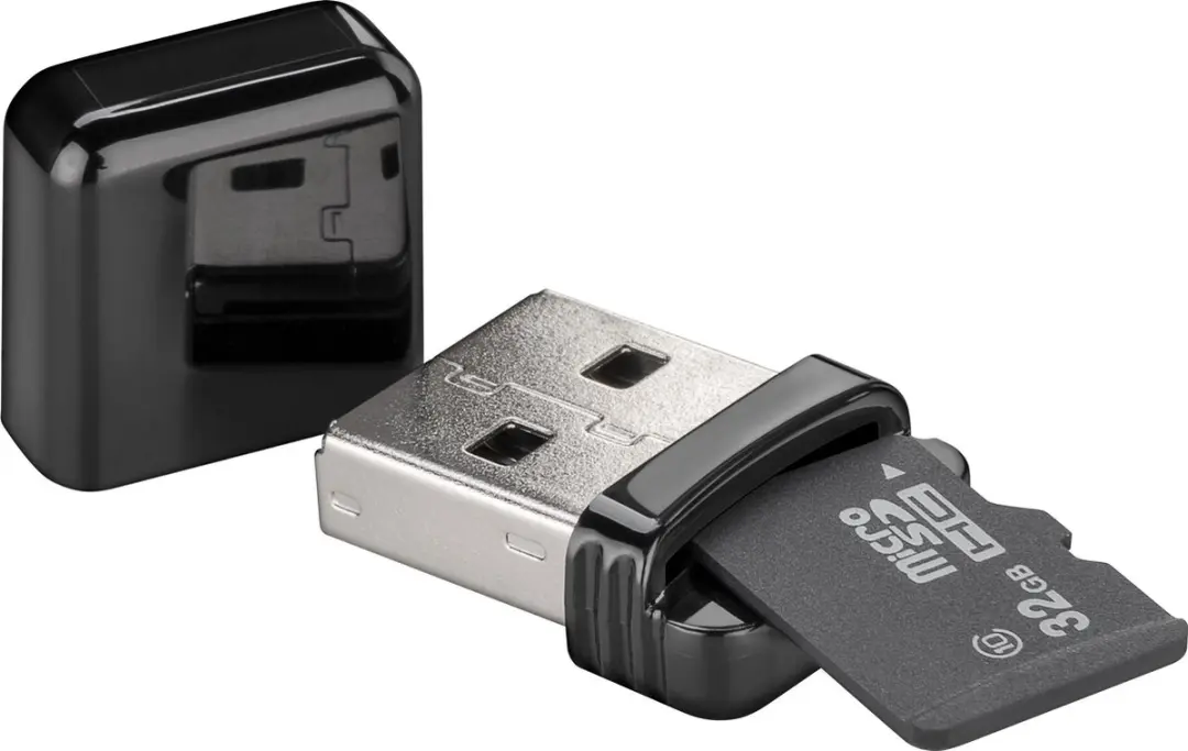 Goobay USB Cardreader GOO-38656 - MicroSD/TF - USB 2.0