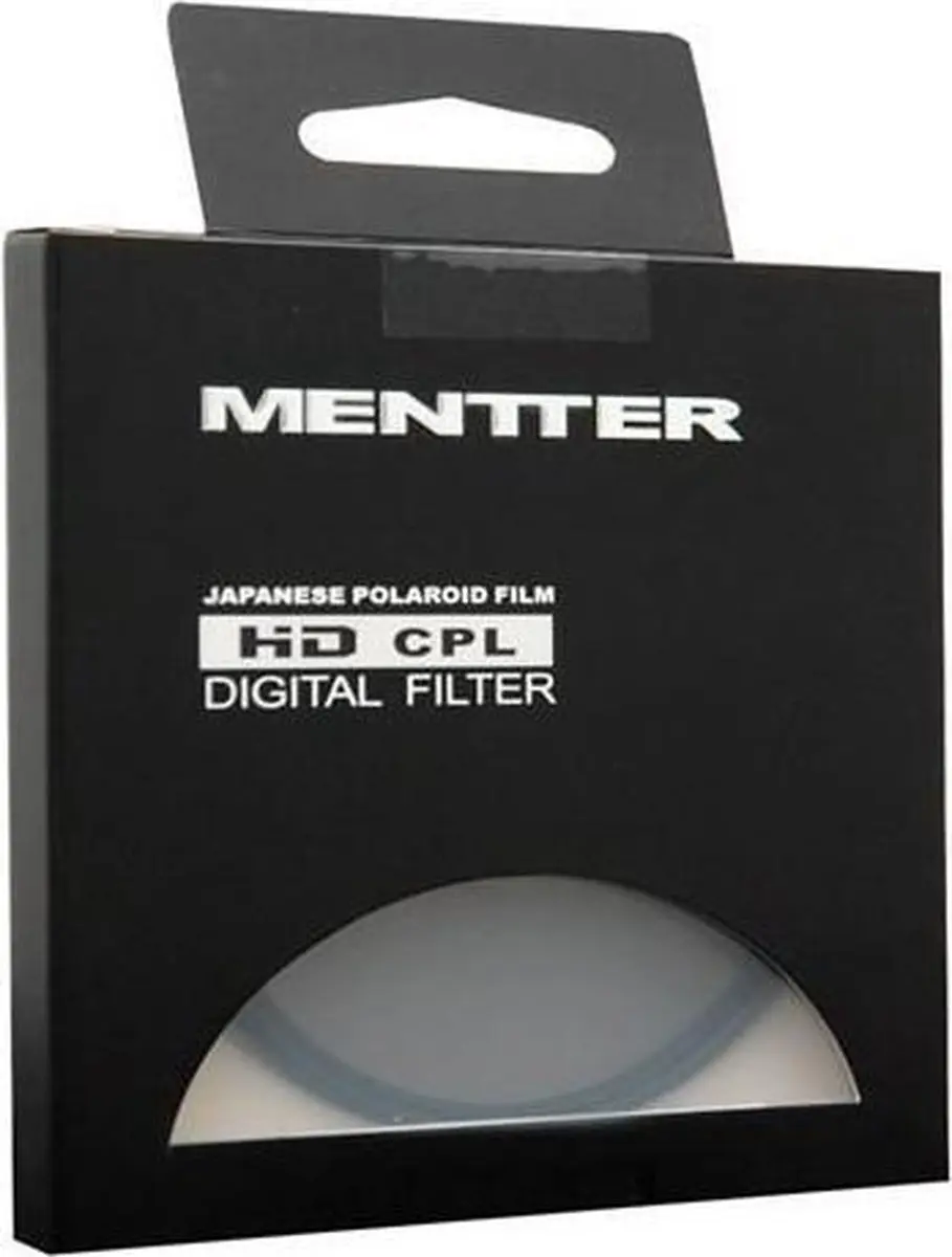Mentter HD CPL-67 Polarisatiefilter 67mm - Zwart - afbeelding 3 van 3