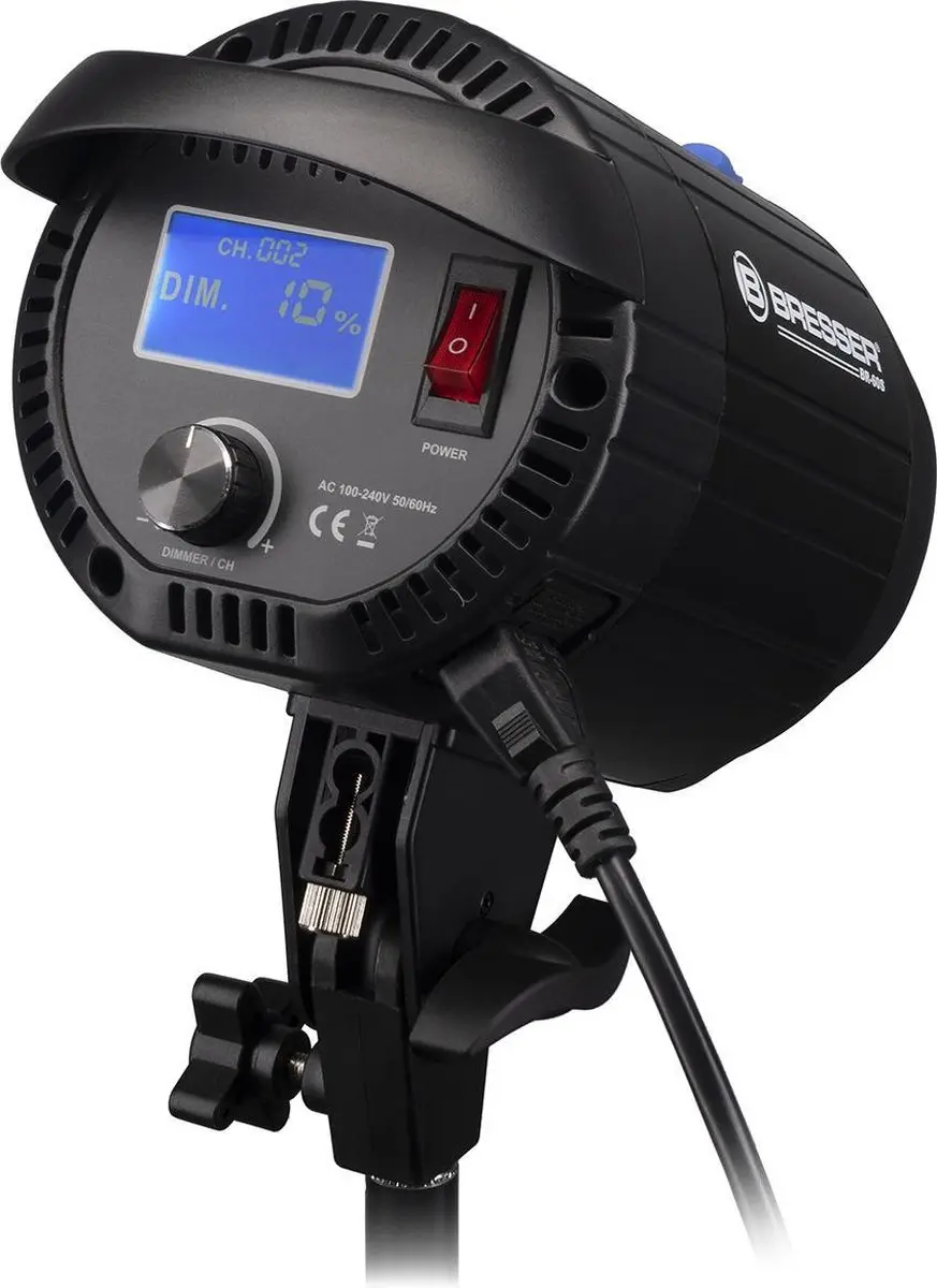 Bresser BR-60S LED Fotostudioset - 2x Studiolampen 60W