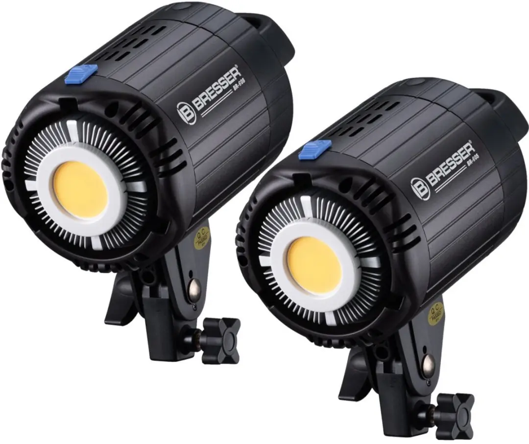 Bresser BR-60S LED Fotostudioset - 2x Studiolampen 60W