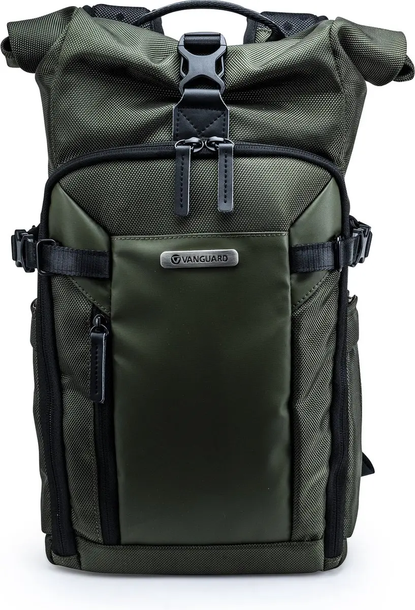 Vanguard VEO SELECT 43RB GR Rugtas - 5 Lenzen - Laptop 10" - Donker Groen