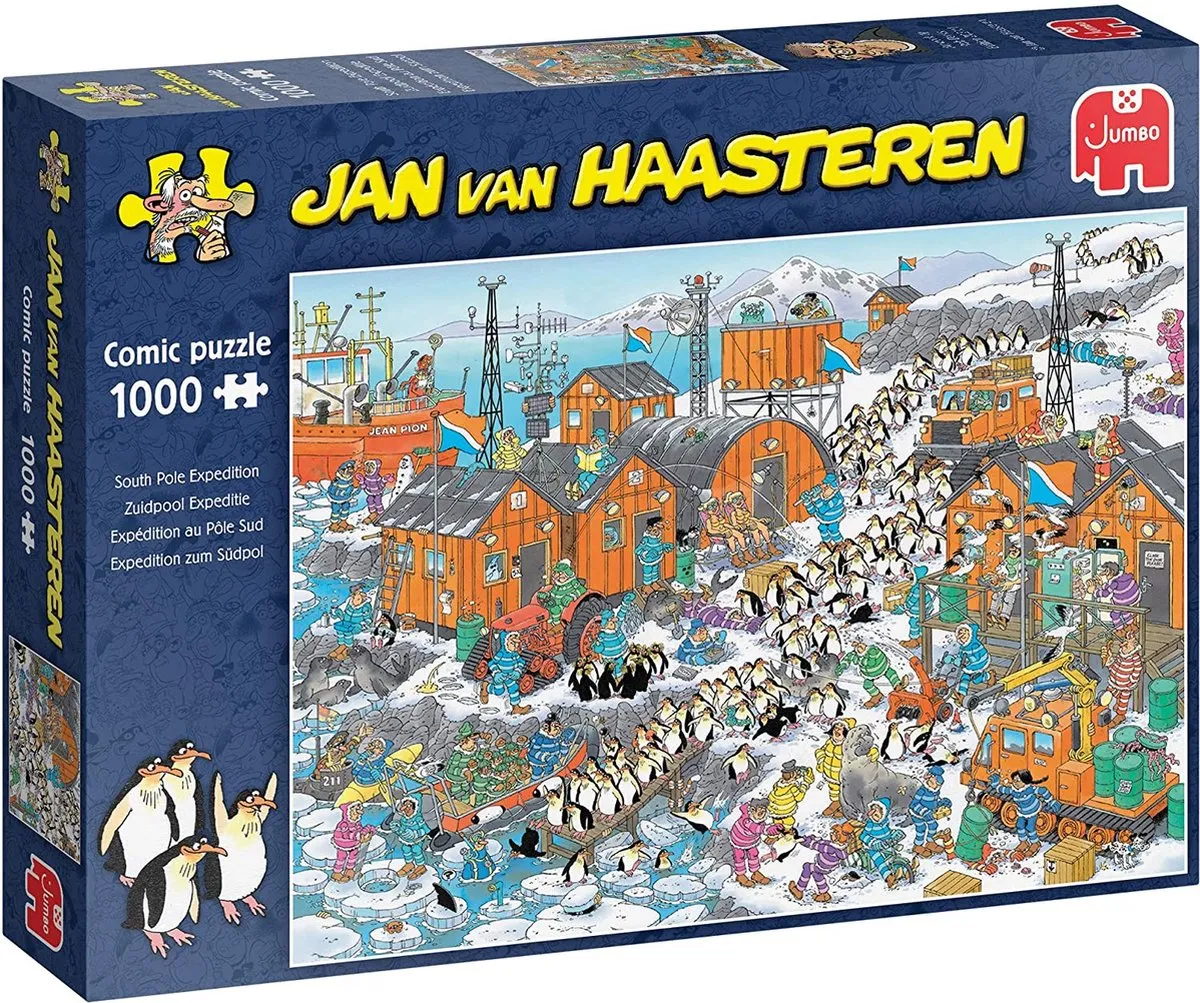 Jan van Haasteren Zuidpool Expeditie Puzzel 1000 Stuks