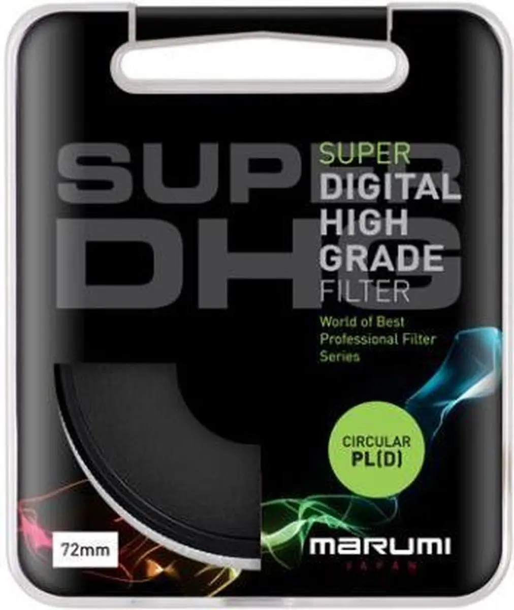 Marumi Super DHG Circ. Pola Filter 62mm - Zwart