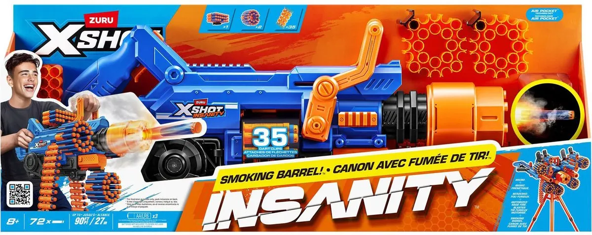 XSHOT Insanity Mega Barrel