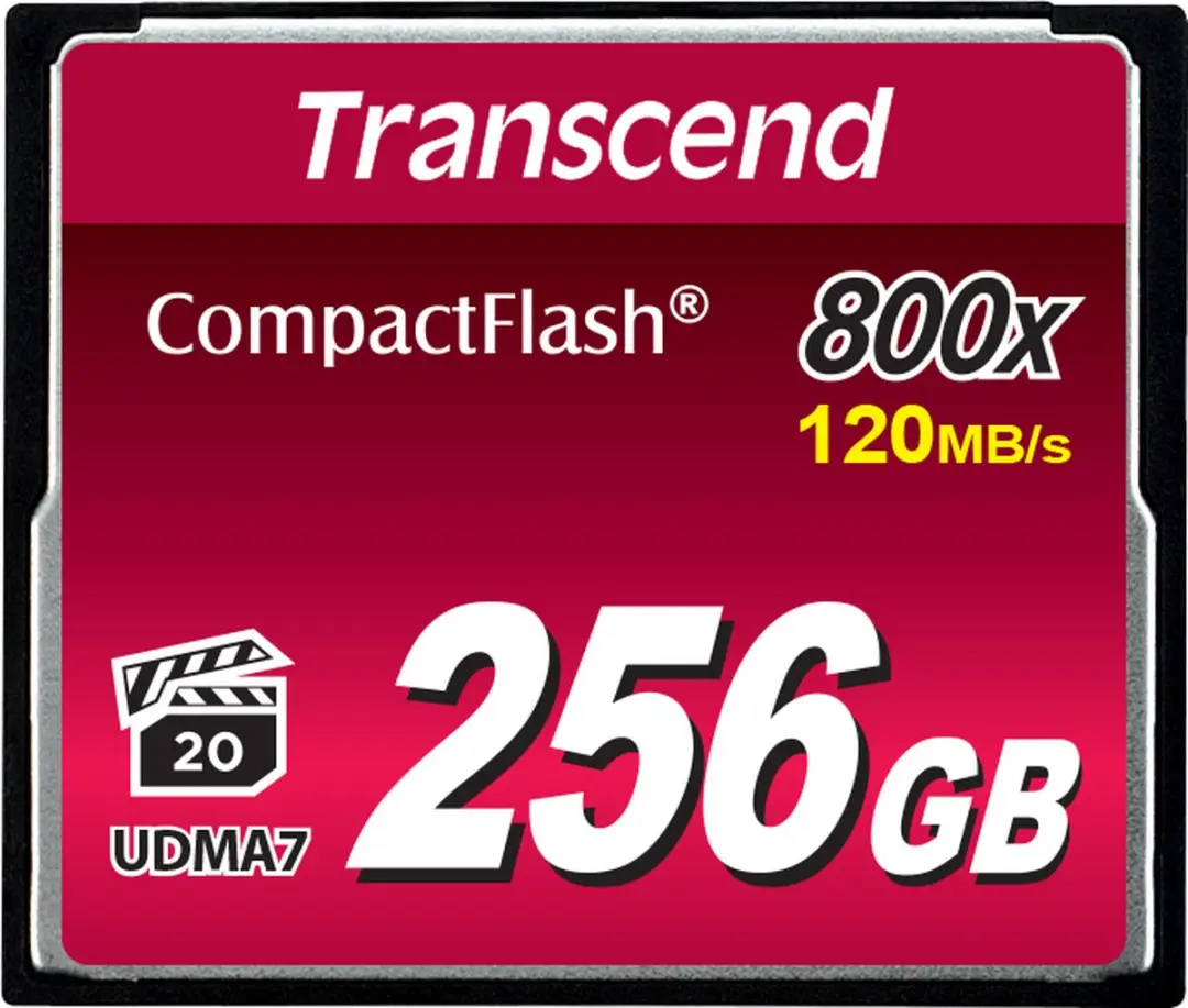 Transcend CF 256GB 800x