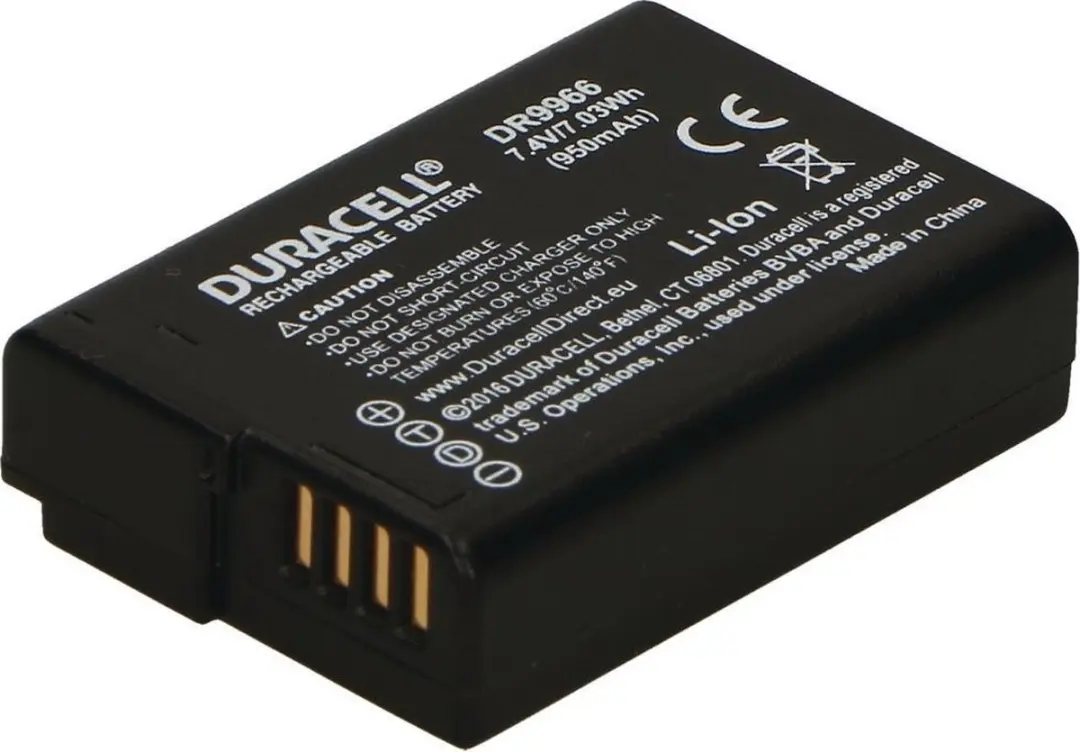 Duracell DR9966 Accu - 950mAh - Compactcamera