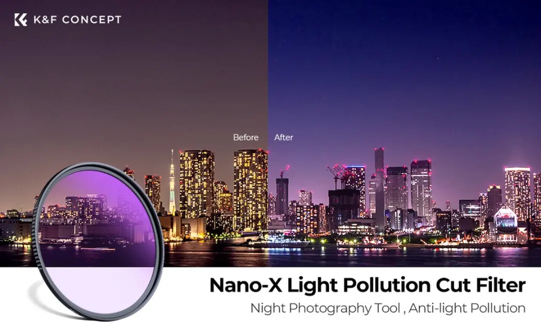 K&F Concept 77mm Natural Night Filter Nano-X MRC HD - 77mm